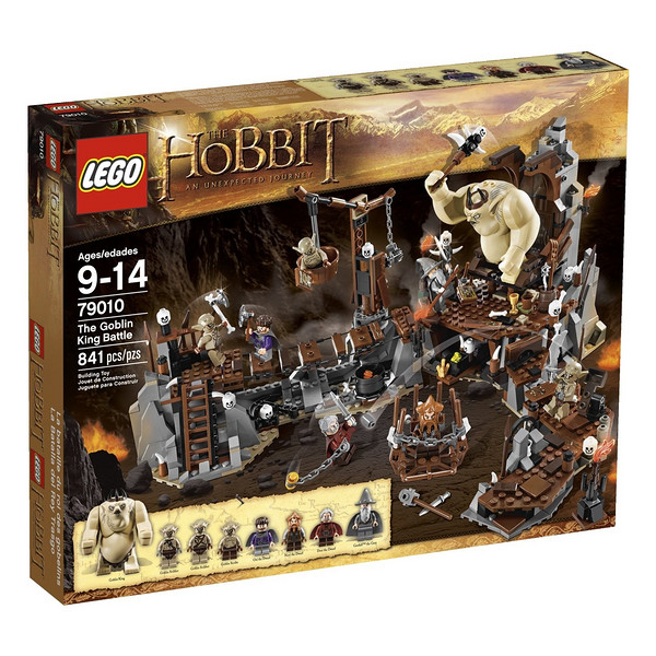 新低价:lego 乐高 79010 指环王霍比特人系列 the hobbit the goblin