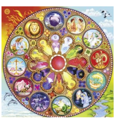 idt spiele 施密特 德国进口成人方形拼图1000片