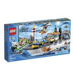 lego 乐高 城市系列 海岸警卫队巡逻 $51.99(约￥390)