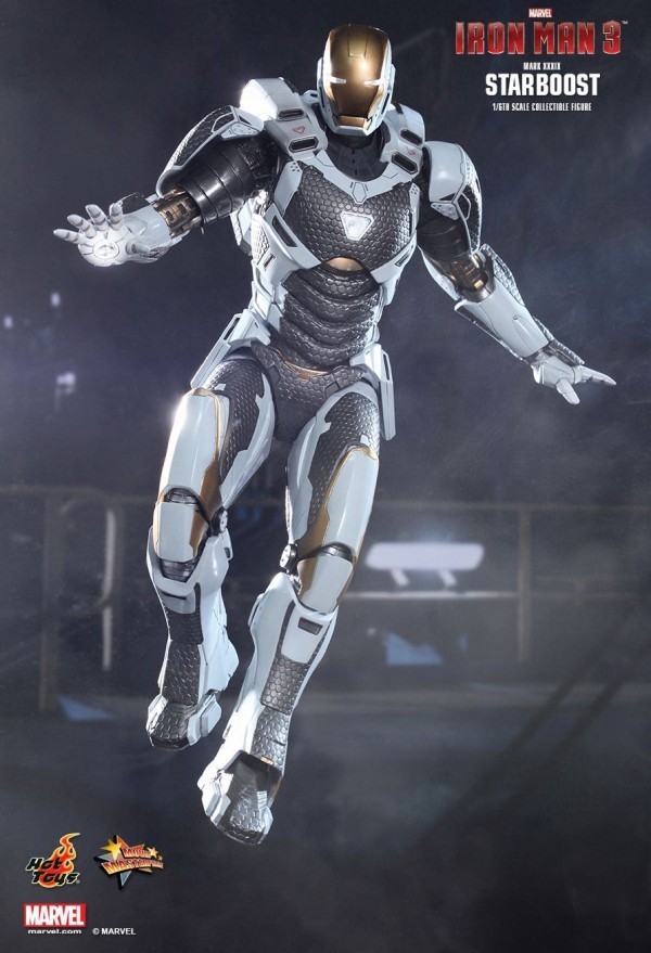 hot toys iron man3 钢铁侠3 mk39 starboost 双子星战甲