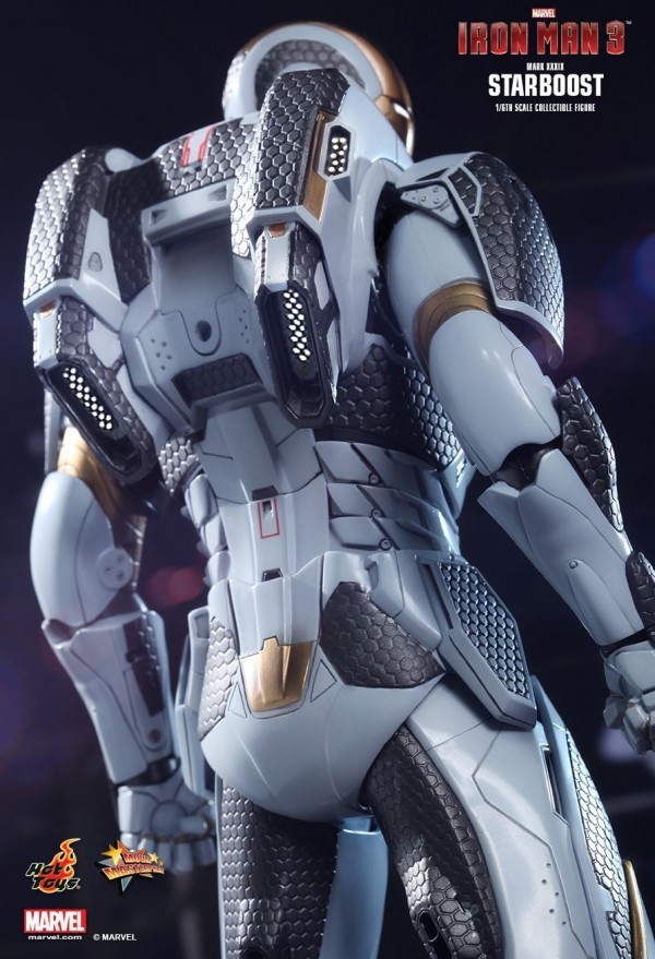 hot toys iron man3 钢铁侠3 mk39 starboost 双子星战甲