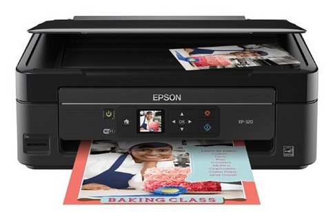 epson 爱普生 xp-320 无线彩色照片打印机