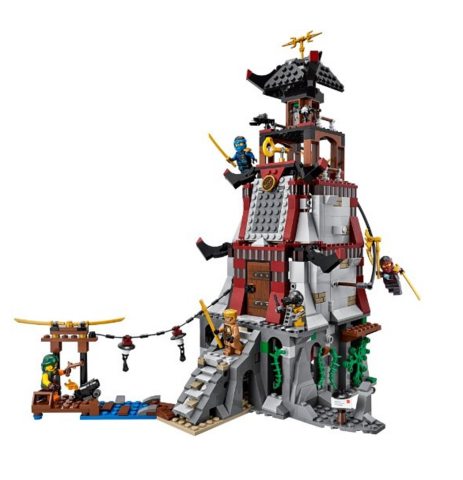 lego 乐高 幻影忍者系列 70594 灯塔保卫战