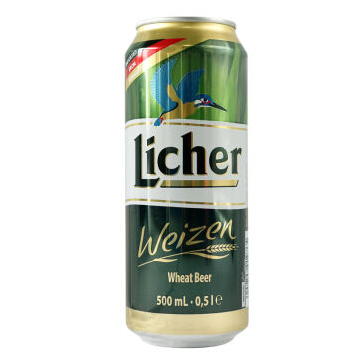 licher 力兹堡 小麦啤酒 500ml*24听 整箱装