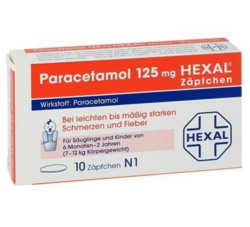 凑单品:Paracetamol 儿童降温止痛退烧栓 10粒