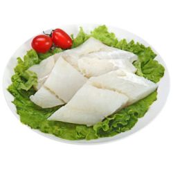 禧美冷冻大西洋真鳕鱼去皮切段200g24块袋装自营海鲜水产