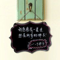 创意挂式迷你小黑板(小四角尖款)