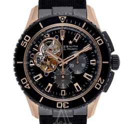 ZENITH 真力时 El Primero Stratos系列 86-2060-4061-21-R573 男士 飞返计时 机械腕表