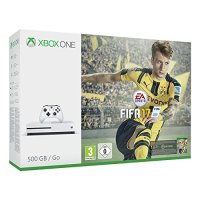 Microsoft 微软 Xbox One S 500GB 游戏主机《FIFA17》捆绑版