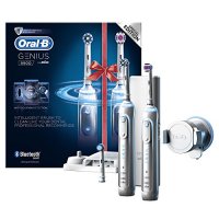 中亚Prime会员:BRAUN 博朗 Oral-B Genius 8900 智能电动牙刷套装(两支装)
