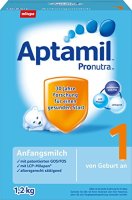 Aptamil 爱他美 Pronutra 婴儿奶粉 1段(1.2kg*3盒)