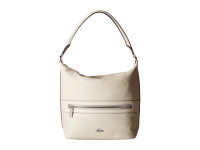 LACOSTE Renee Hobo 女士真皮单肩包