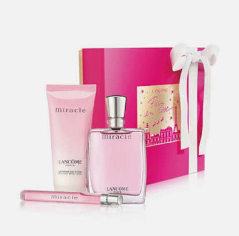 LANCOME 兰蔻礼盒套装 奇迹香水EDP淡香型