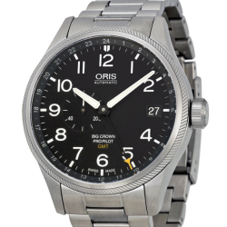 ORIS 豪利时 Big Crown系列 ProPilot GMT 748-7710-4164MB 男款机械腕表