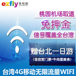 台湾wifi租赁4g移动随身wifi不限流量当天可定桃