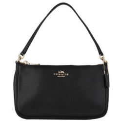 coach蔻驰女款黑色牛皮手提斜挎包36645imblkf36645imblk2