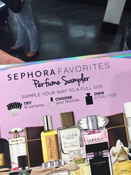 丝芙兰 sephora favorites perfume sampler 香水小样