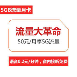 神价格【山东联通】每月5G流量大革命手机卡