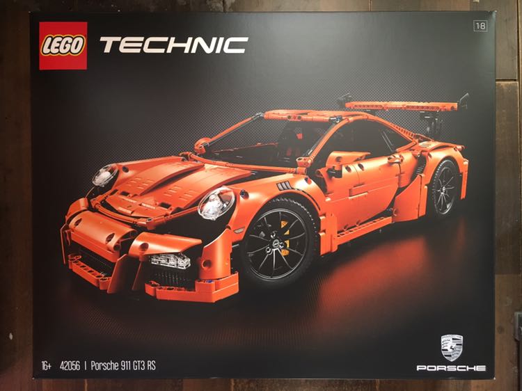 lego 乐高 42056 保时捷 911 gt3 rs