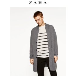 限S码:ZARA 00458410802 男士长外套 129元