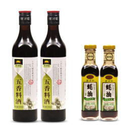 驴肉蚝油五香500ml*2去腥增鲜送老臣220城阳青岛料酒馆图片