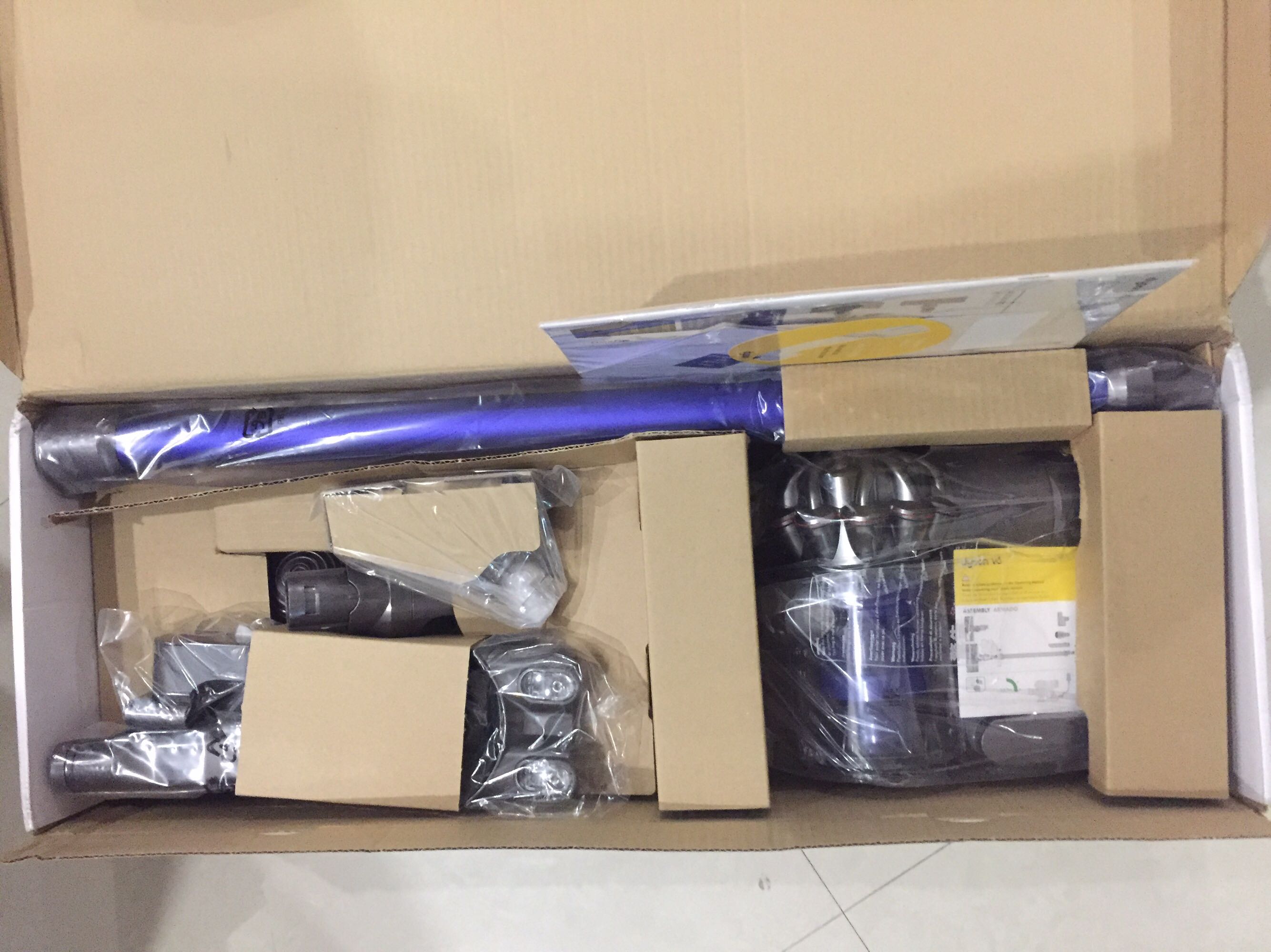 dyson 戴森 v6 无线吸尘器碳纤直驱吸头
