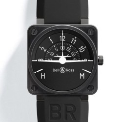 BELL & ROSS 柏莱士 AVIATION系列 BR01-TURN-COORDINATO 男士限量版机械腕表