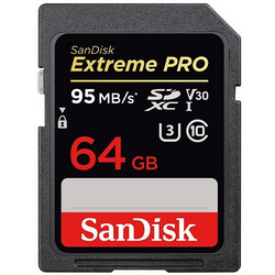 SanDisk 闪迪 Extreme PRO 64GB SD存储卡 ￥