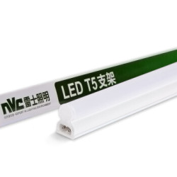 雷士(NVC)雷士照明1.2米LED灯管T5无影灯管一体化T5支架套装14W暖白光4000K *15件
