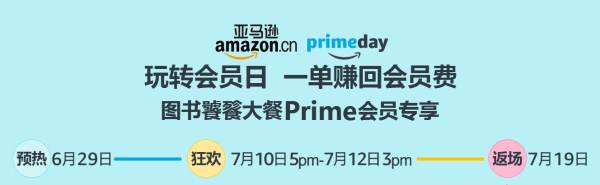 中亚primeday: 亚马逊中国 prime会员日