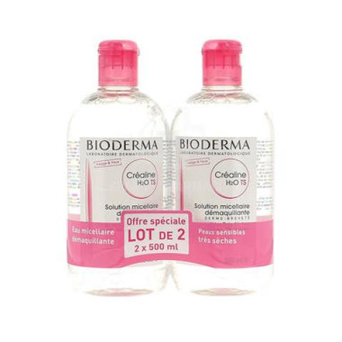BIODERMA 贝德玛 敏感肌卸妆水 粉水 500ml*