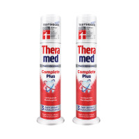 Theramed Original 立式牙膏 100ml*2支*3件 红色强效清洁/蓝色防蛀固齿