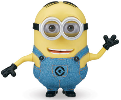 despicable me 2 卑鄙的我2 talking figure - dave 小黄人 珍藏版( 9