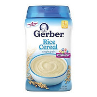 Gerber 嘉宝 高铁纯大米婴幼儿辅食米糊 1段