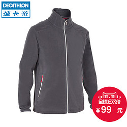 decathlon 迪卡侬 tribord 男士防泼摇粒绒 户外抓绒衣 99元