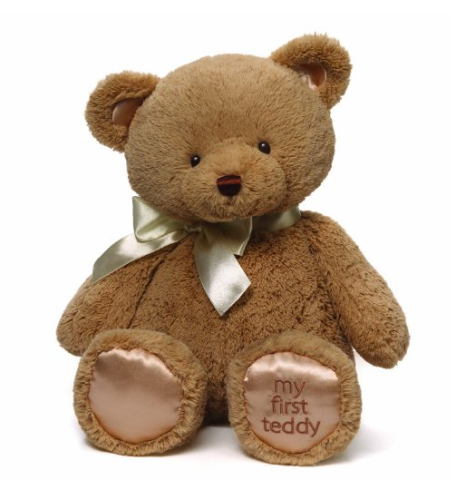 gund my first teddy bear baby stuffed animal 泰迪熊 18寸