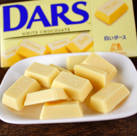 morinaga 森永 dars 白巧克力/牛奶巧克力 42g(12颗)