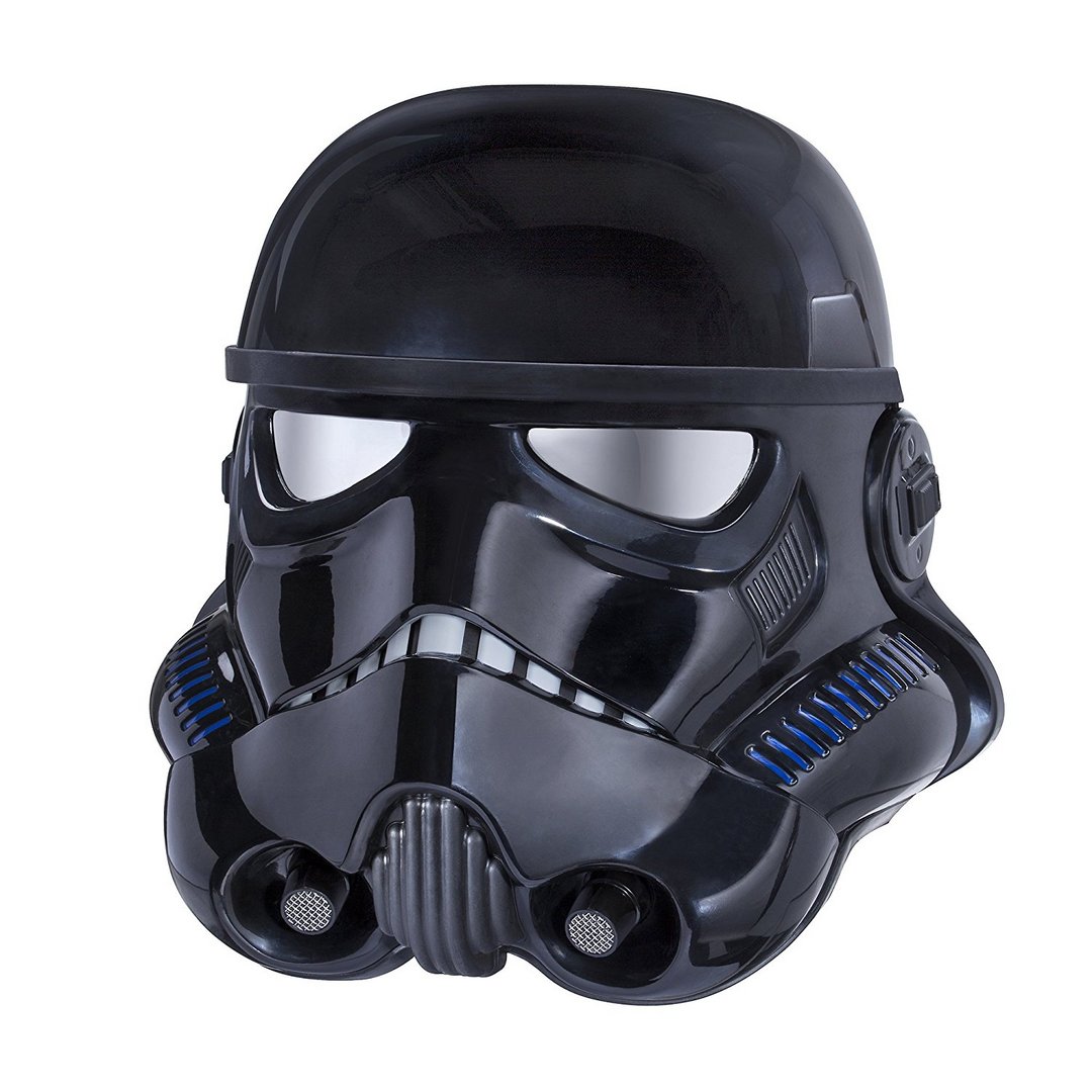#原创新人#  这个头盔真的不能隐形！Hasbro 孩之宝 C0063 星球大战S1 1:1比例 暗影风暴兵头盔