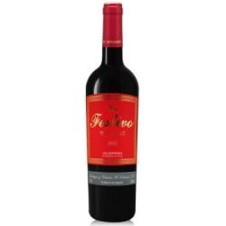【京东超市】西班牙进口红酒 金鱼 菲斯蒂沃 干