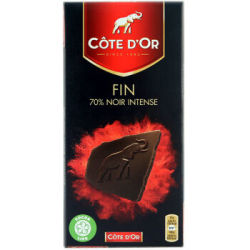COTE D'OR 克特多 金象 70%黑巧克力(多款可选)100g *10件