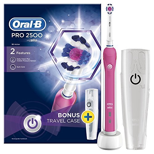 拖延症重患者的  Oral-B 欧乐-B Pro 2500 电动牙刷开箱小晒