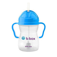 b.box 婴幼儿重力球吸管杯 240ml 湖蓝色