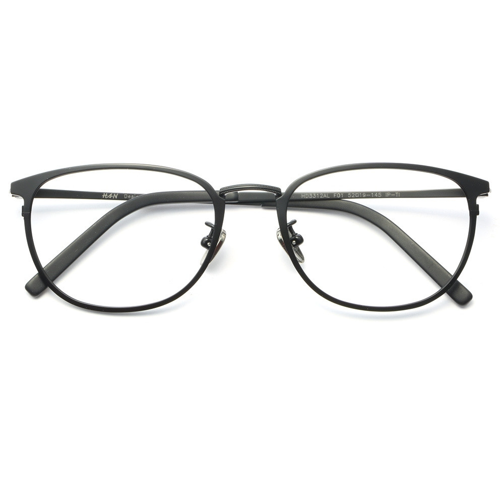 HAN 3312A纯钛眼镜+班尼路POLO衫简单感受