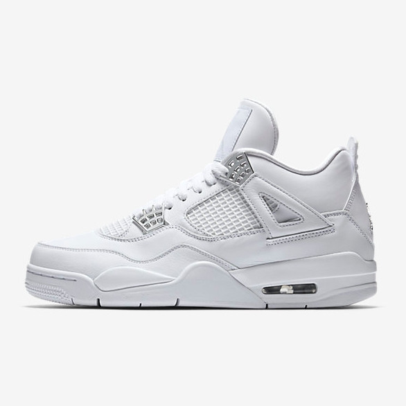 只剩颜值的大白鞋：Air Jordan 4 “Pure Money” 男款篮球鞋