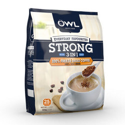 越南进口 猫头鹰OWL 三合一特浓冷凝速溶咖啡
