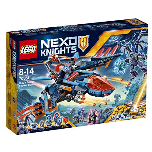新低价：LEGO 乐高 Nexo Knights 未来骑士团系列 70351 克雷的神鹰连发战斗机