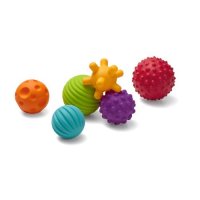 凑单品、全球PrimeDay:Infantino 多功能纹理球(感知球)套装 6个装