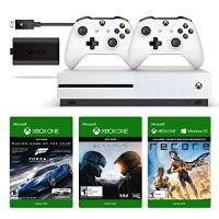 全球PrimeDay:Microsoft 微软 Xbox One S 500GB+额外手柄+充电配件 +三款游戏
