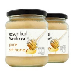 【2件包邮装】Waitrose 纯结晶蜂蜜 2*454g/瓶（玻璃罐装）