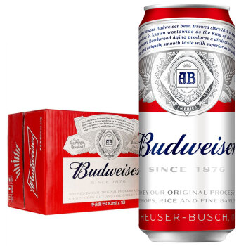 Budweiser 百威 啤酒 500ml